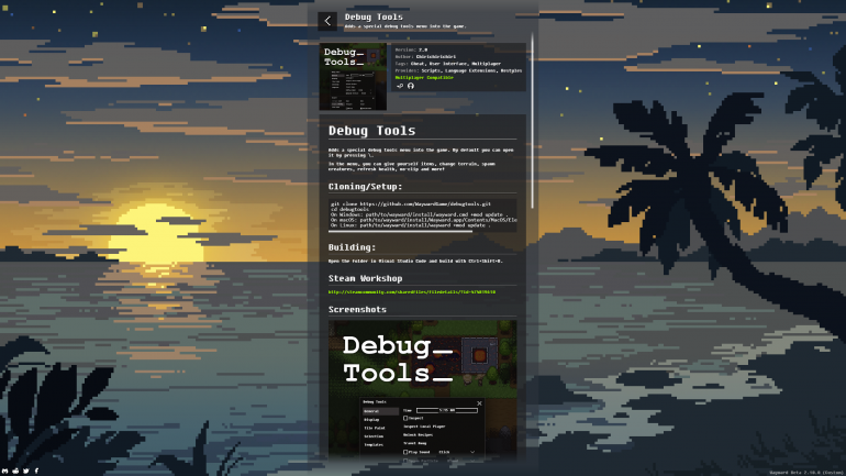 Debug Tools Readme