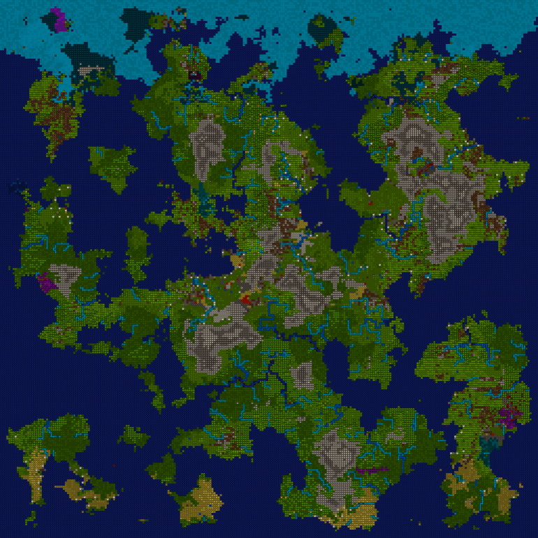 Dwarf Fortress Map